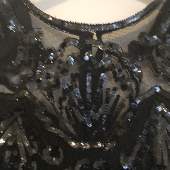 Black Sequin Dress - Picture 4 of 7